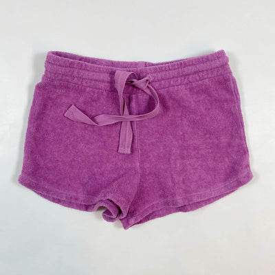 Long Live the Queen purple terry shorts 6Y 1