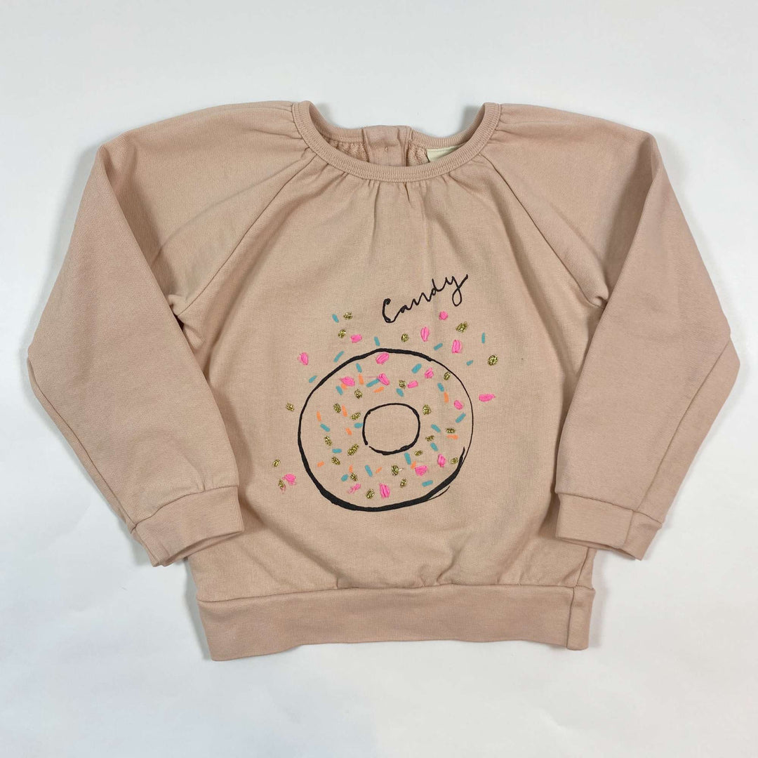 Billieblush pink sprinkle donut sweatshirt 36M 1