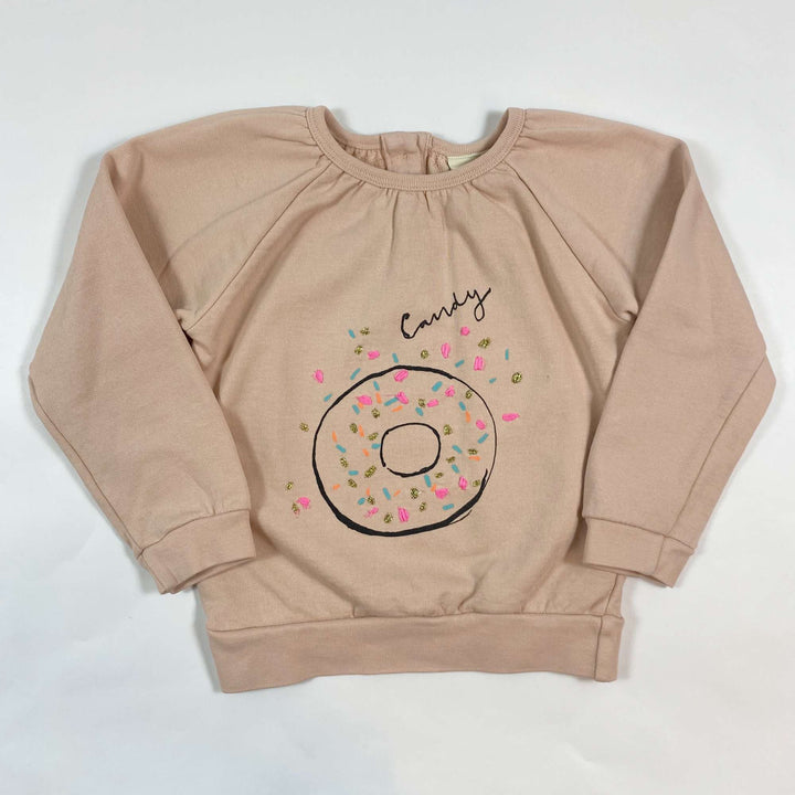 Billieblush pink sprinkle donut sweatshirt 36M 1