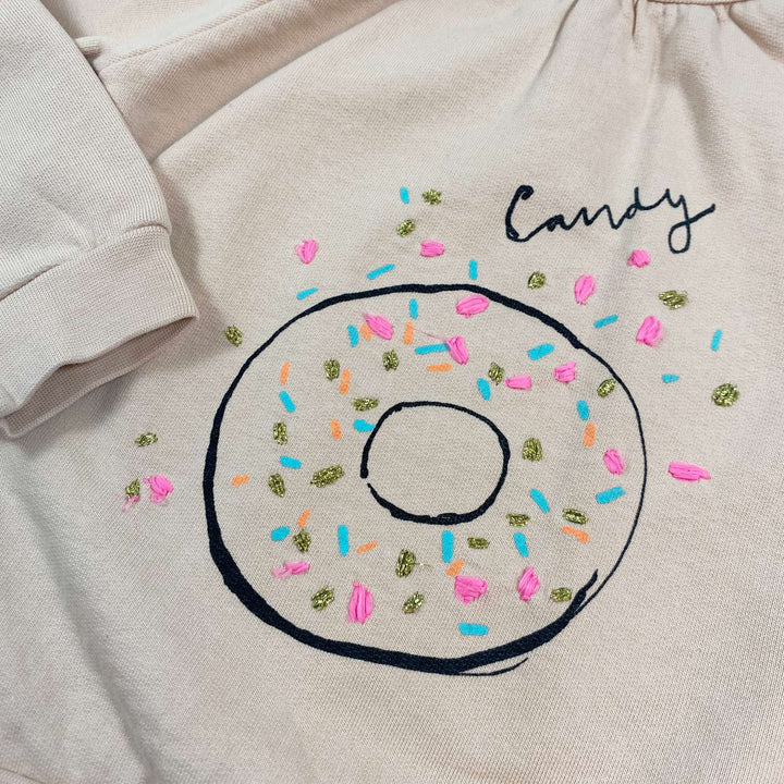 Billieblush pink sprinkle donut sweatshirt 36M 2