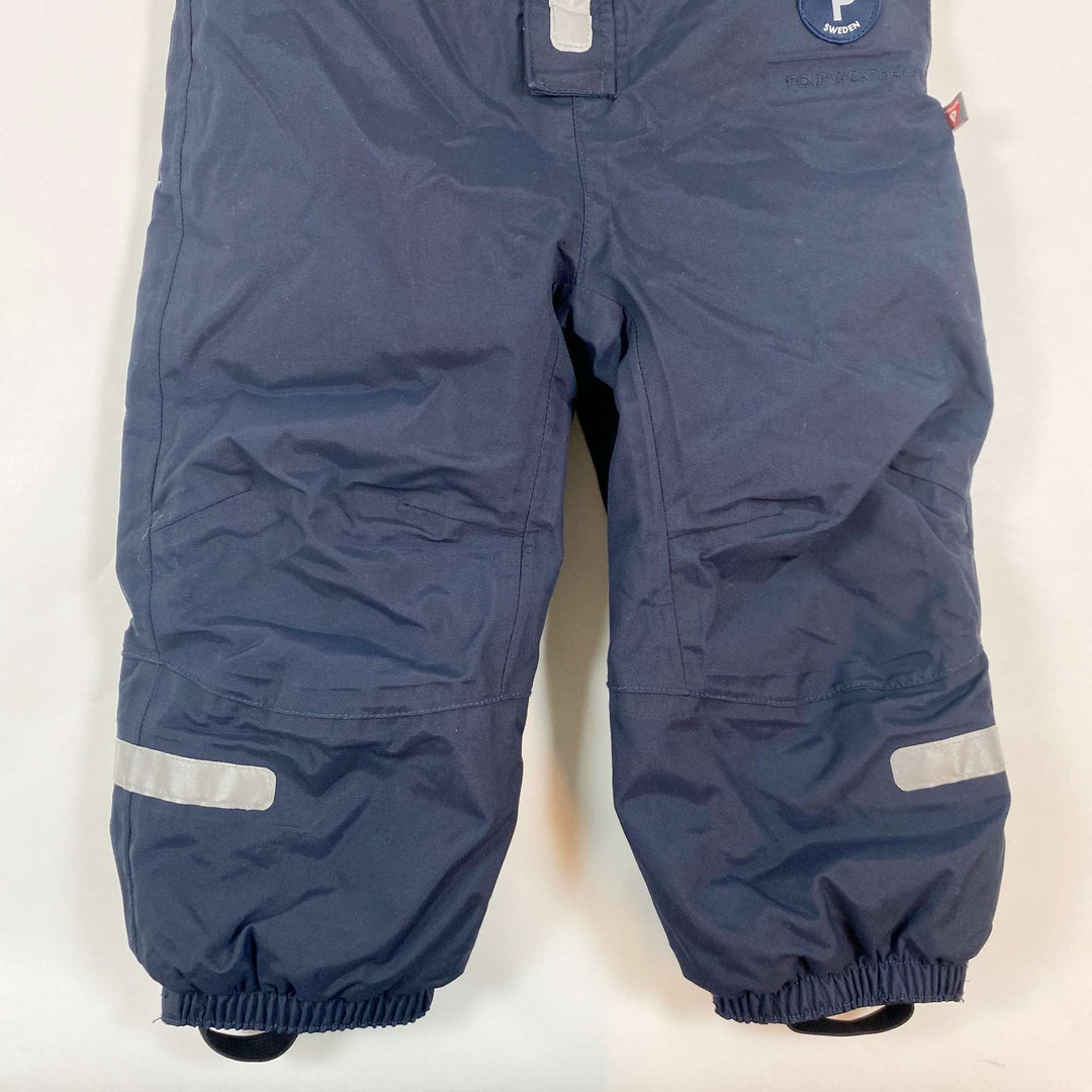 Polarn O. Pyret Montana navy padded ski pants 2-3Y/98 2
