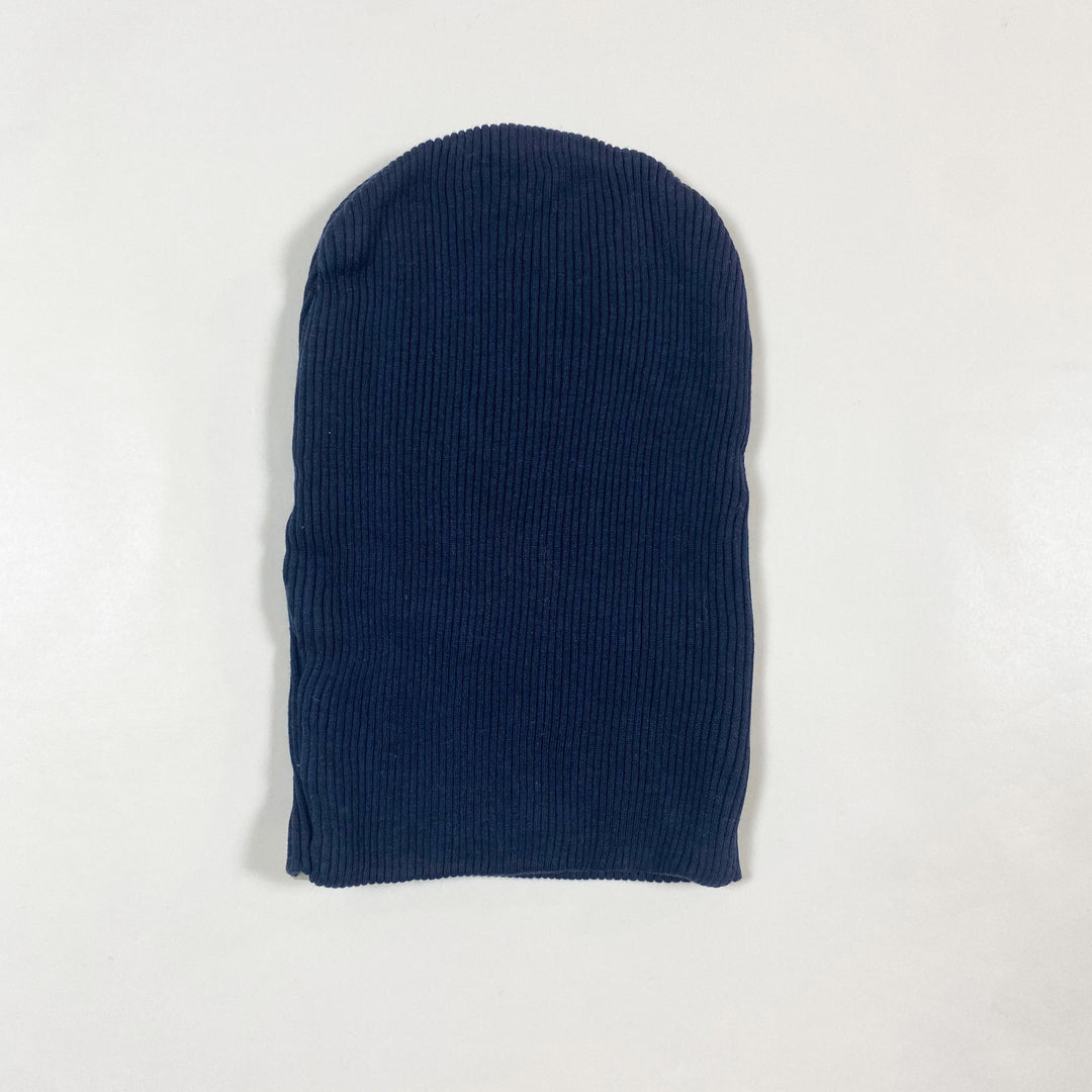 Minimalisma navy silk mix beanie 1-6Y 1