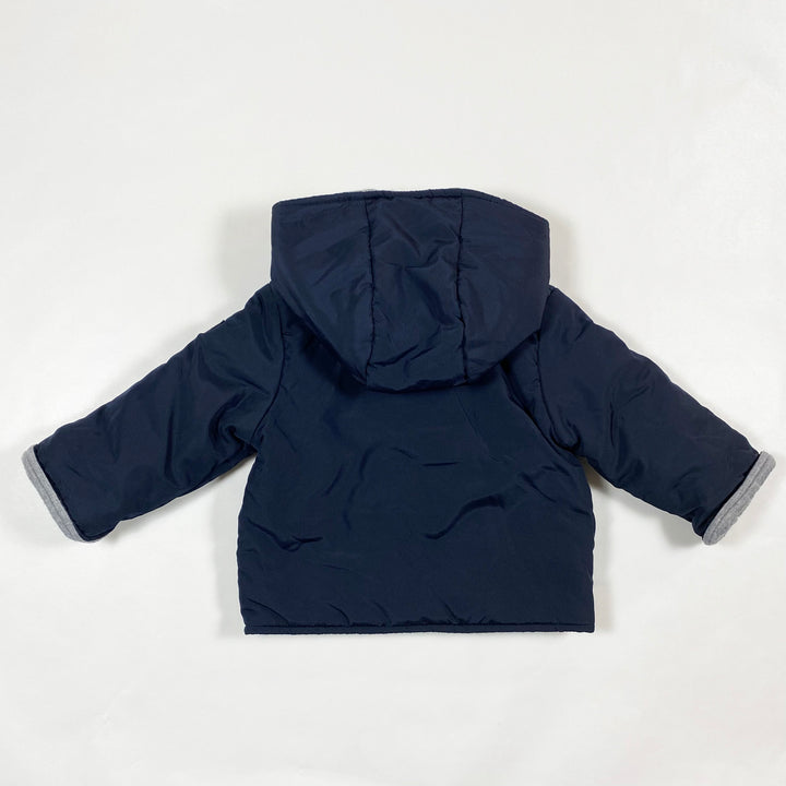Il Gufo blue padded nylon jacket 3M 3