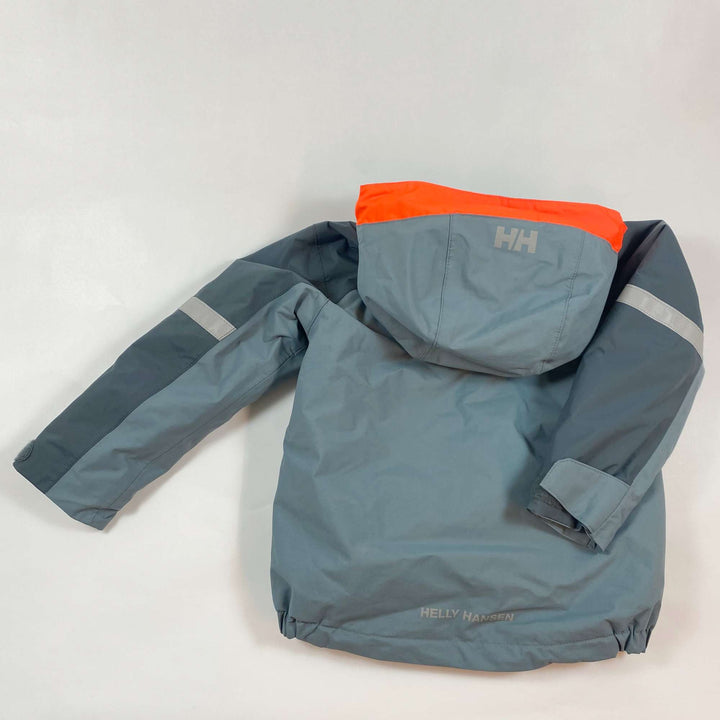 Helly Hansen storm grey technical winter jacket 5Y/110 4