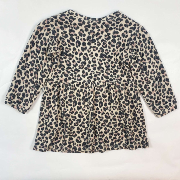 Zara leopard print dress 18-24M/92 2