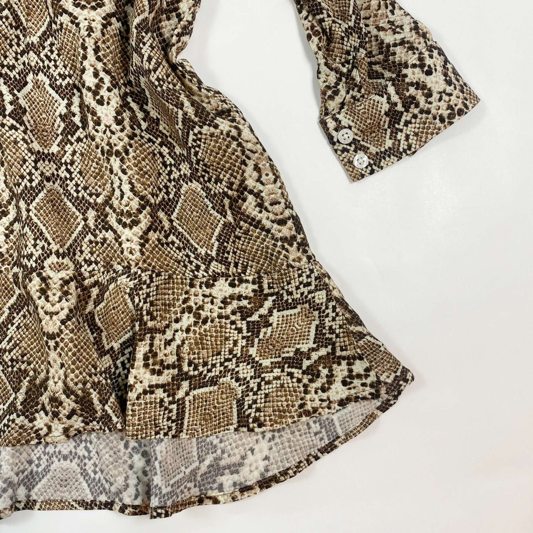 Anine Bing Kids snake print dress 4/6Y 3