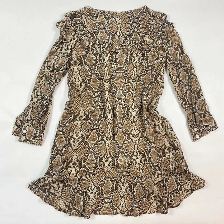 Anine Bing Kids snake print dress 4/6Y 4