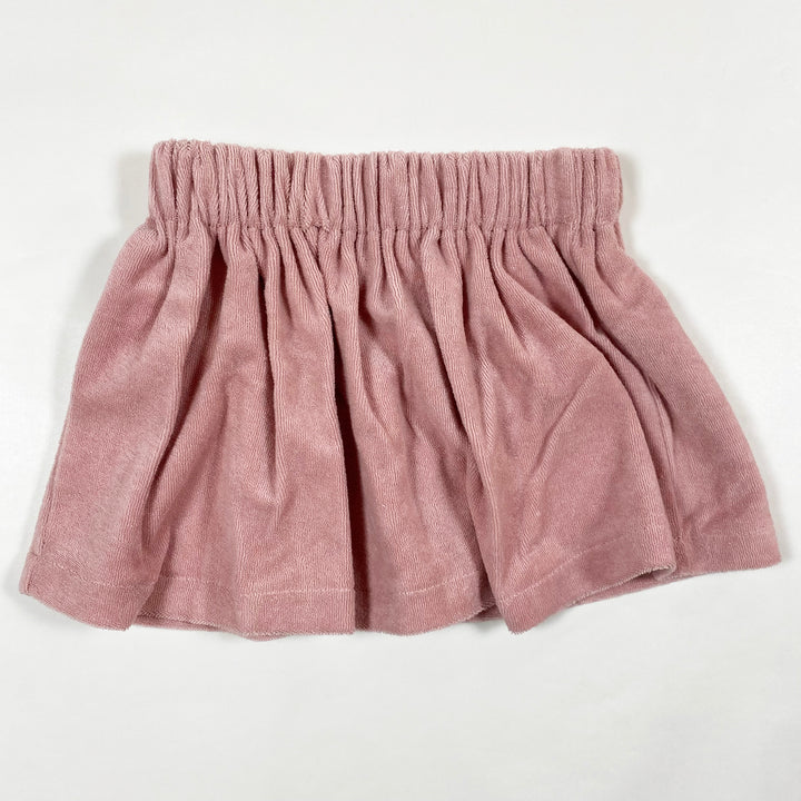 Eli Ju pink terry skirt 86/92 3