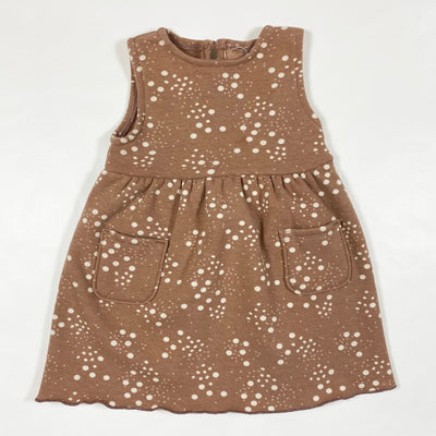Zara soft brown heavy dress 92 1