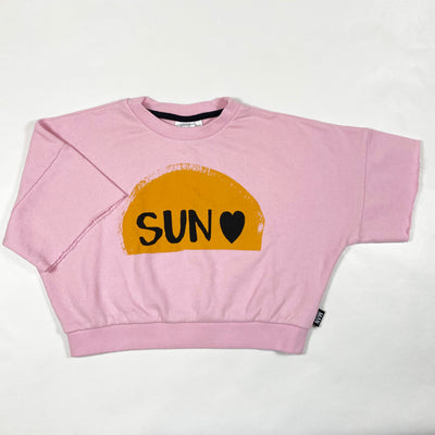 Little Man Happy pink sun print boxy sweatshirt 6-7Y/116-122 1