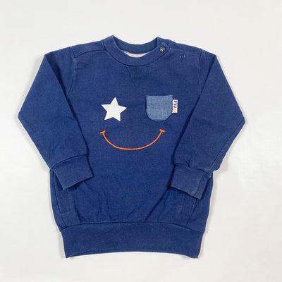 Feetje blue smiley sweatshirt 86cm 1