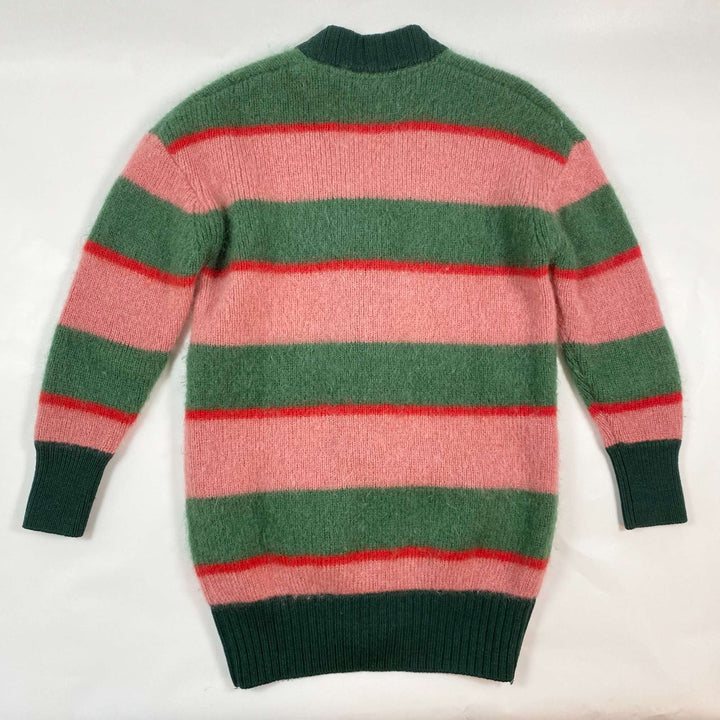 Burberry bold stripe mohair cardigan 10Y/140 3