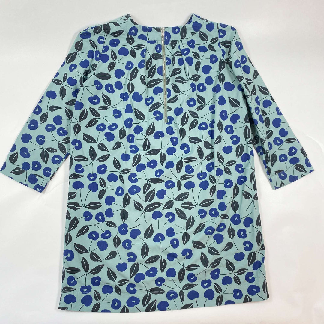 Bonpoint blue cherry print cotton dress 12Y/152 3