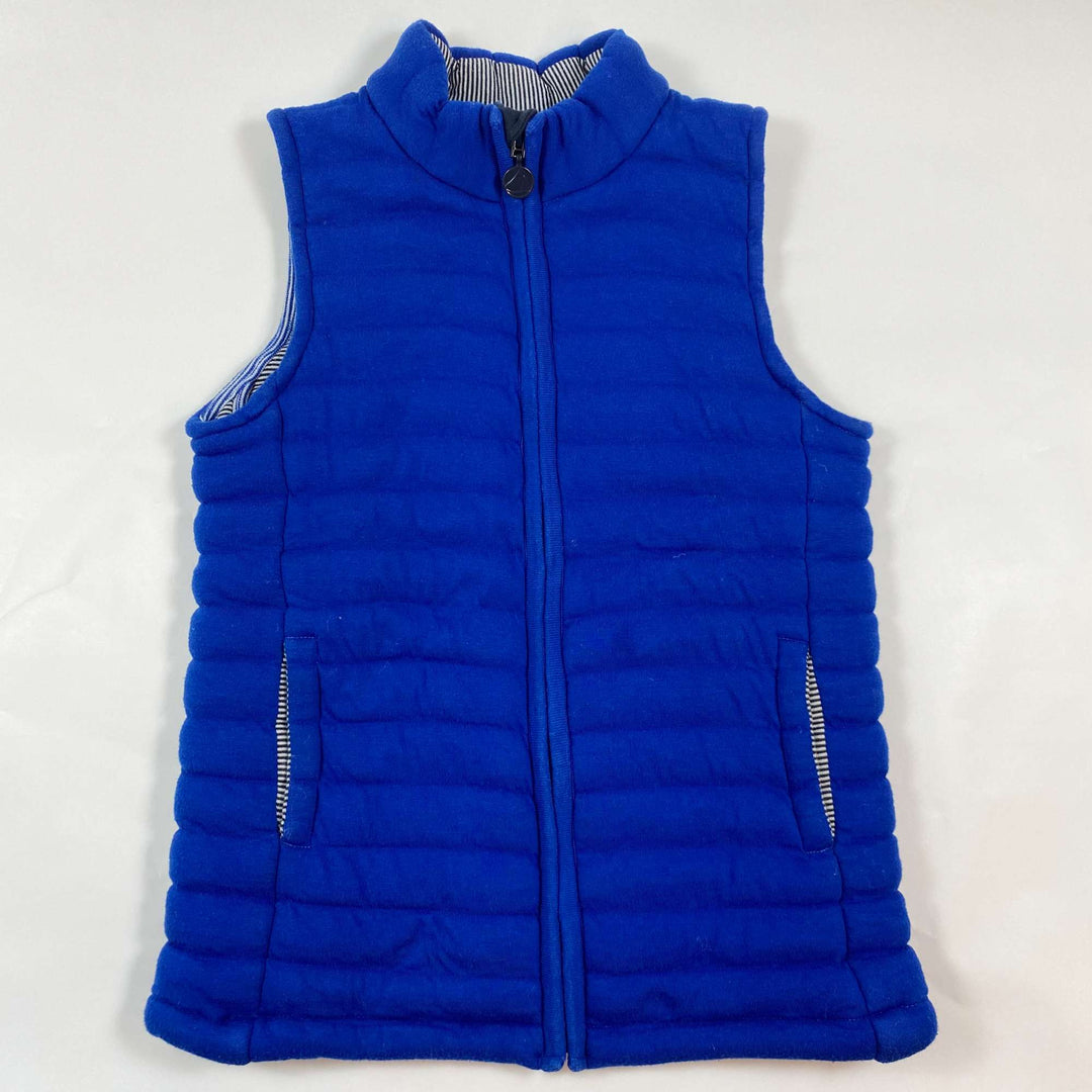 Petit Bateau Klein blue padded gilet 10Y/140 1