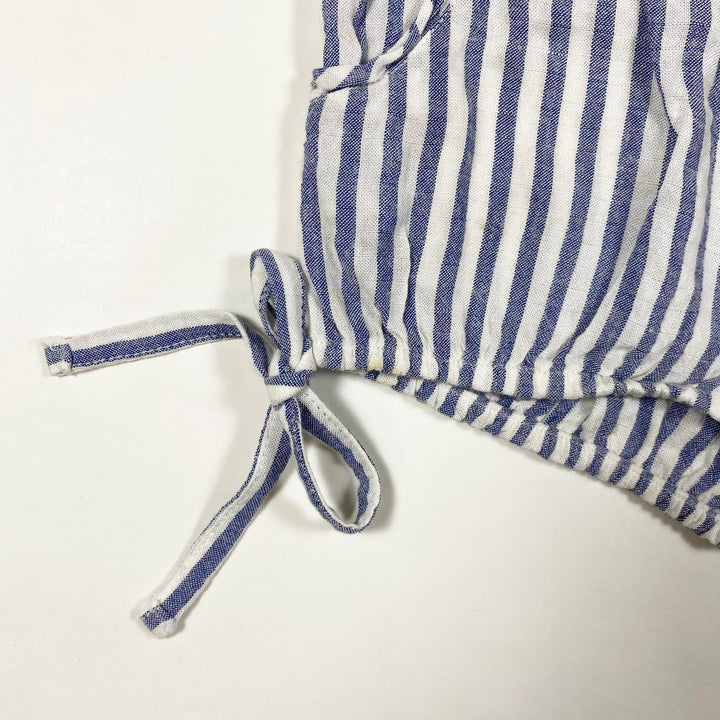 Kids on The Moon blue stripe shorts 2Y 3