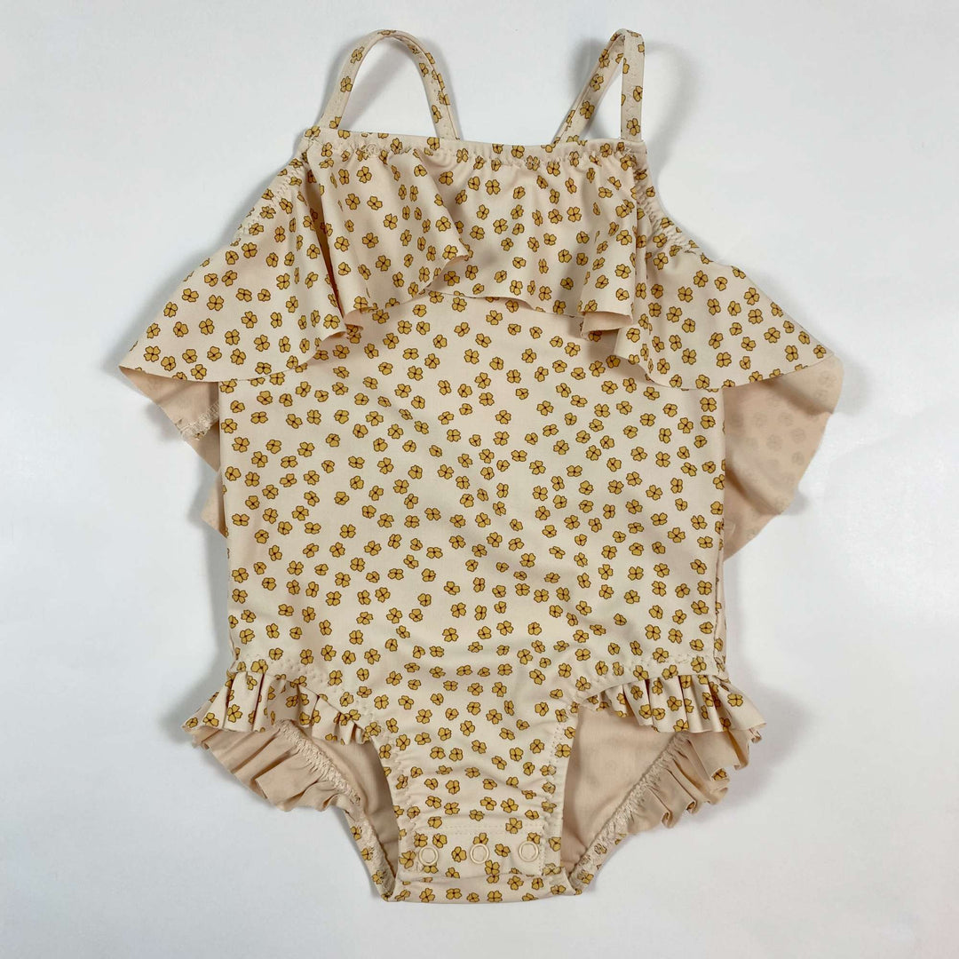 Konges Slojd buttercup print swimsuit 6M 1