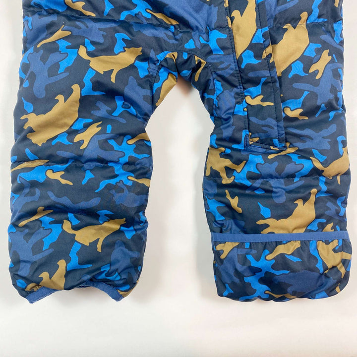 Columbia blue camouflage snowsuit 18-24M 2