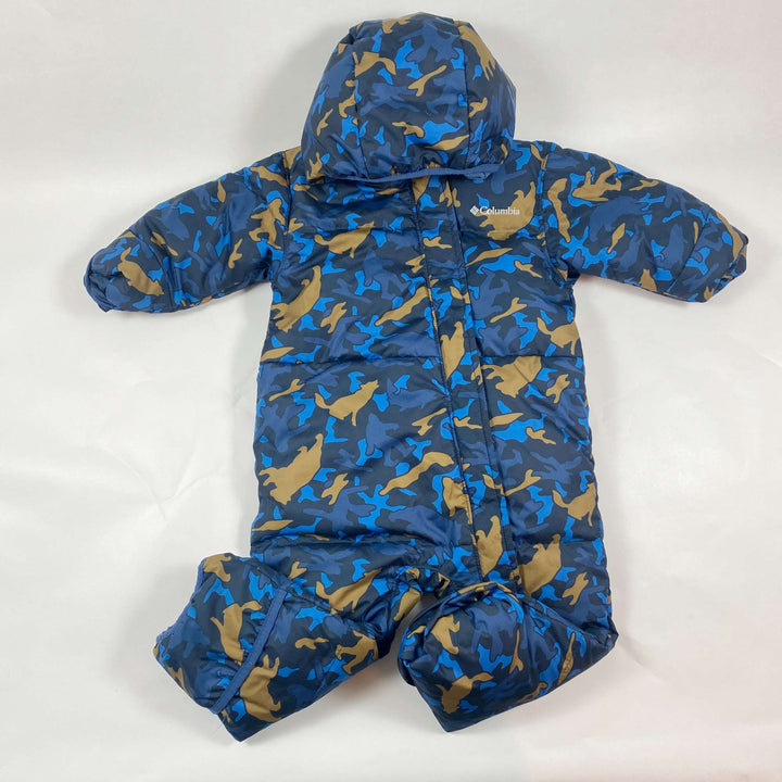 Columbia blue camouflage snowsuit 18-24M 1