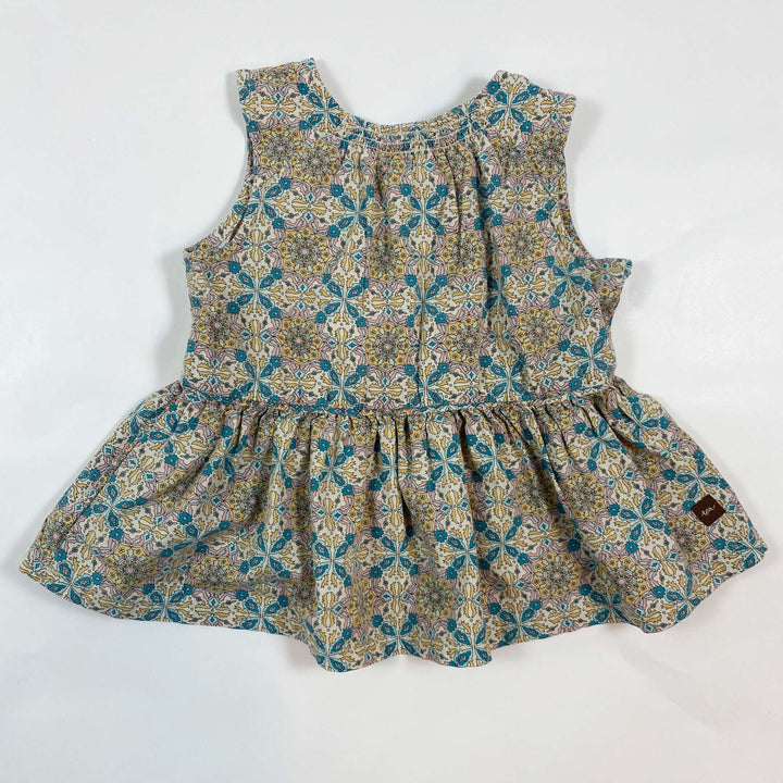 Tea paisley print cotton blouse 2Y 3