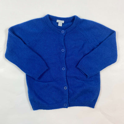 COS bright blue cashmere cardigan 1-2Y 1