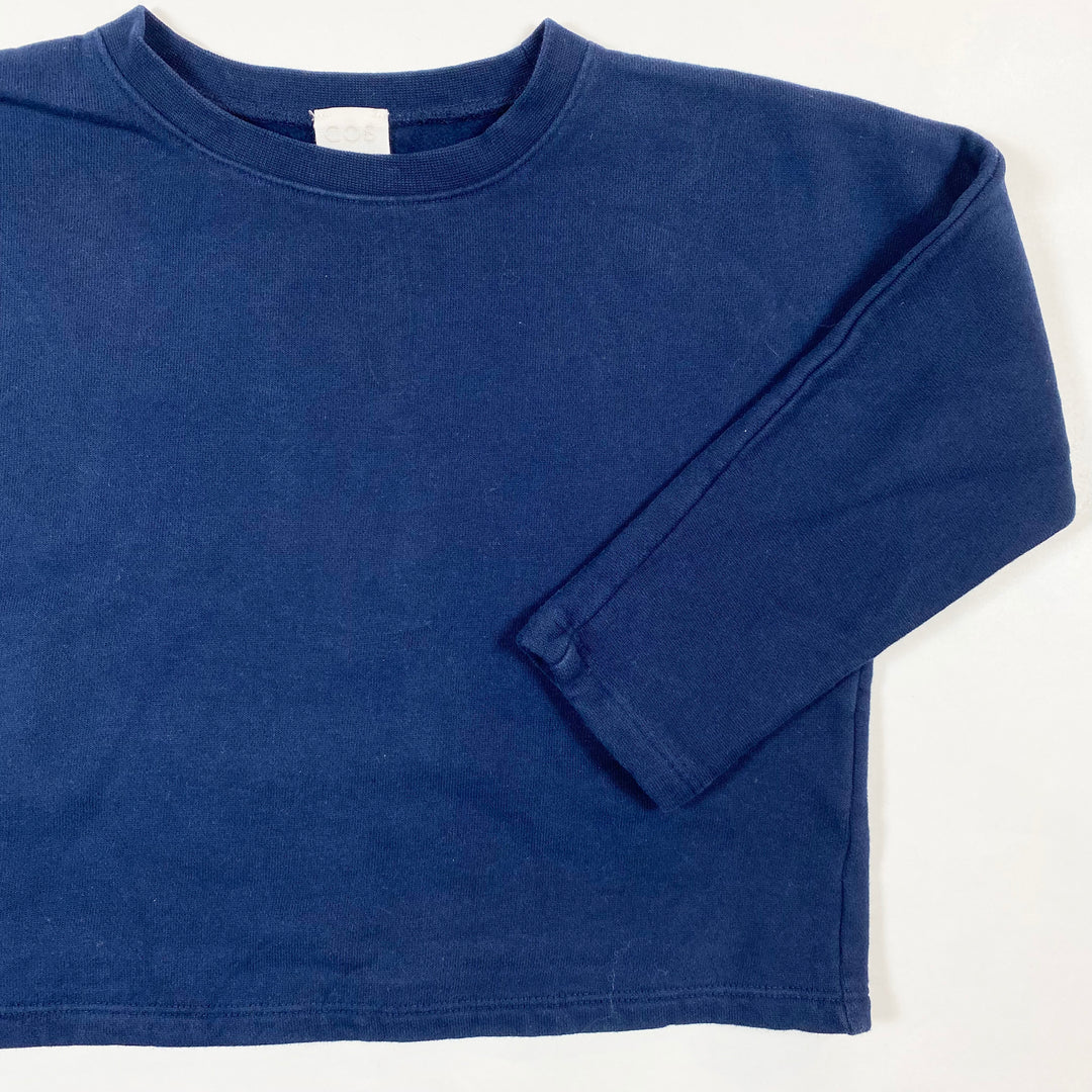 COS navy sweatshirt 2-4Y 2