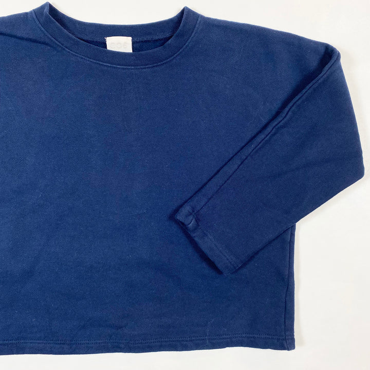 COS navy sweatshirt 2-4Y 2