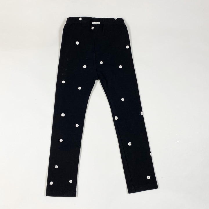 Zara black polka dot leggings 4-5Y/110