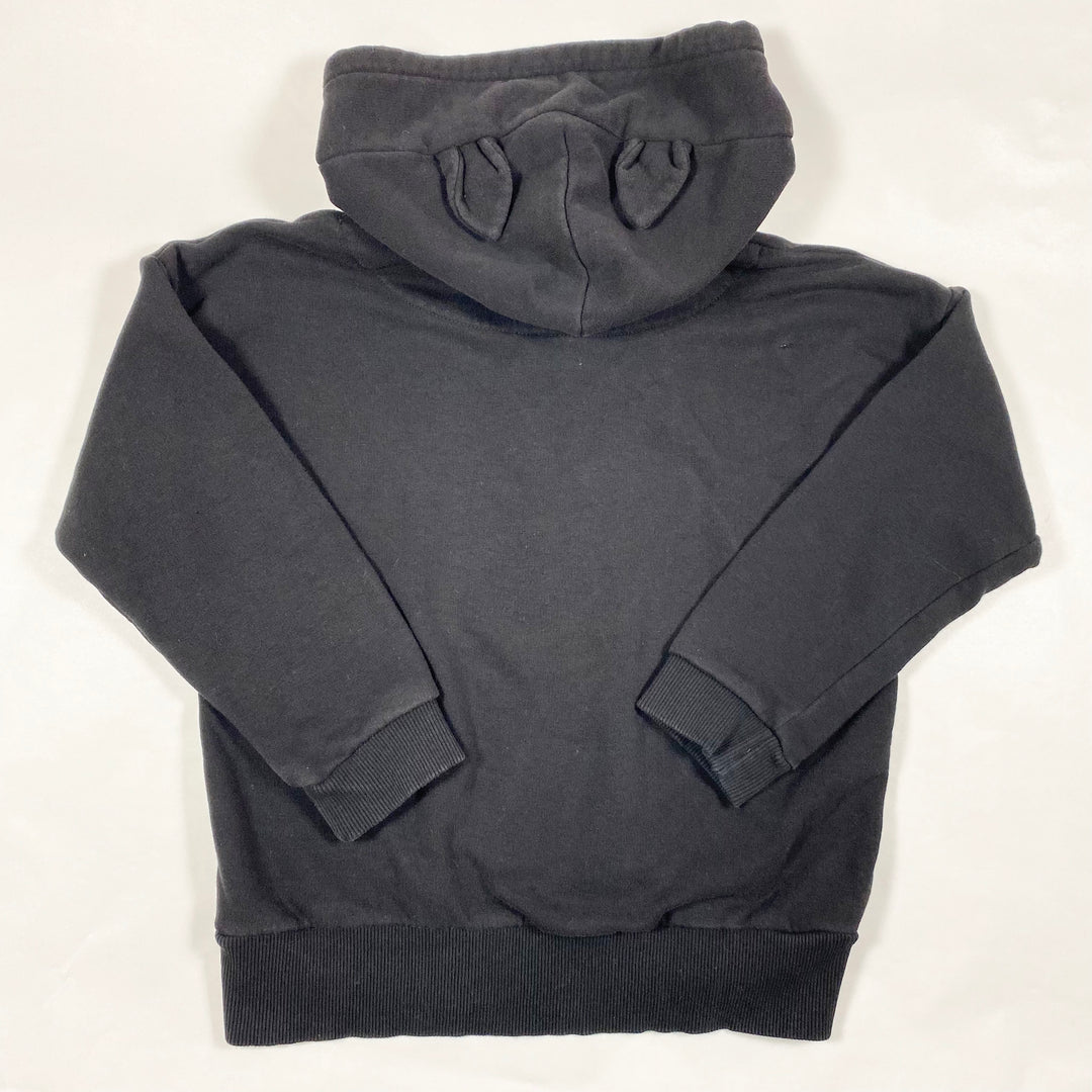 Kids on the Moon black hoodie with fox 8Y 2