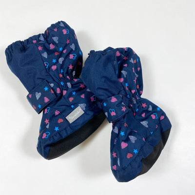 Sterntaler navy warm pram boots 17-18/6-12M 1