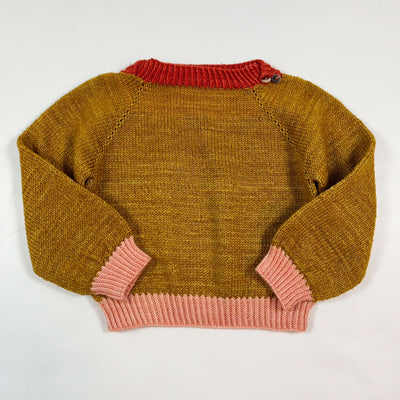 Misha & Puff colourblock wool sweater 4-5Y 1