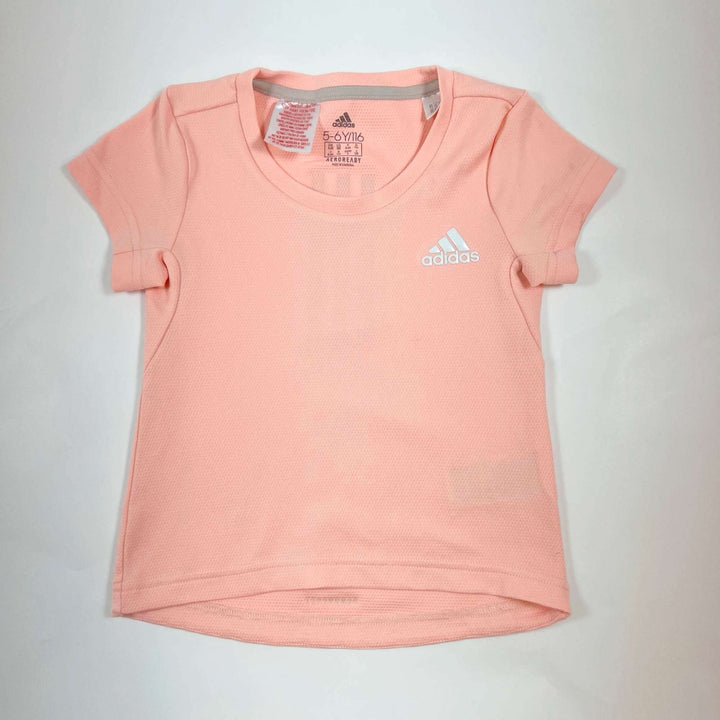 Adidas apricot sport t-shirt 5-6Y 1