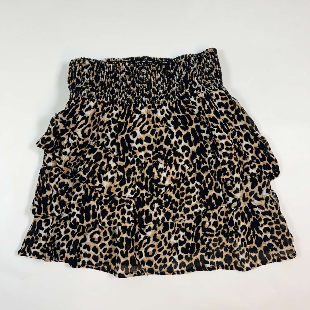 Les Coyotes de Paris Isabella leopard skirt 8Y 1