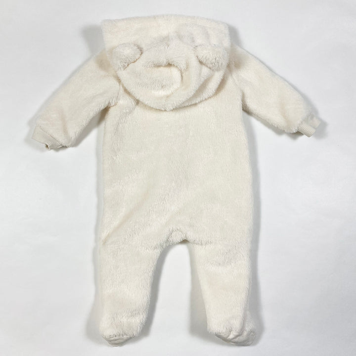 Gymboree white teddy jumpsuit 0-3M 2
