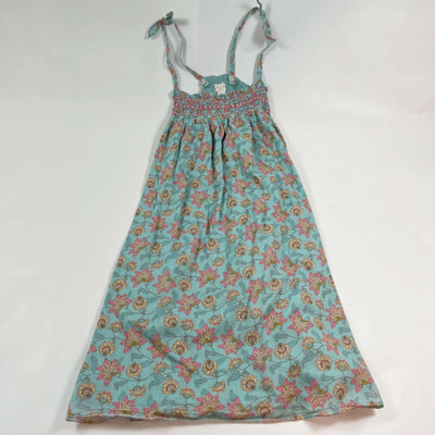 Louise Misha turquoise floral summer dress 6Y 1