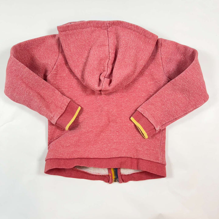 Arsène et les pipelettes red zip hoodie 6Y 3