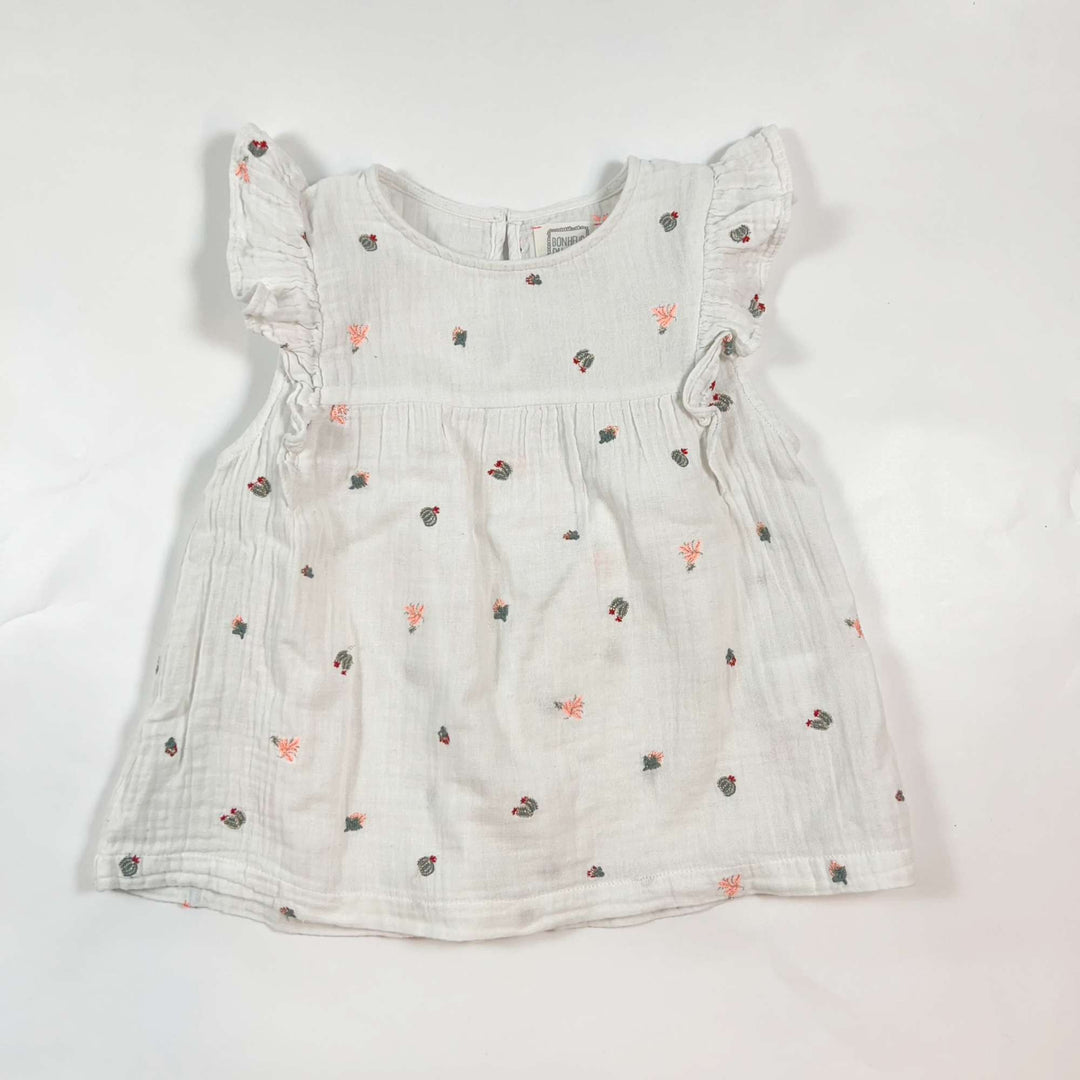 Bonheur du Jour white embroidered muslin blouse 6Y/116 1