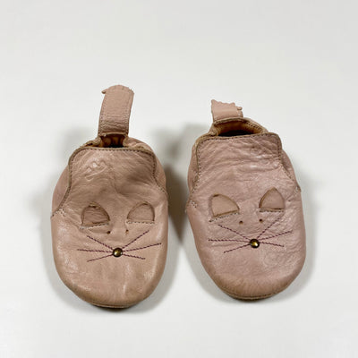 Easy Peasy soft pink mouse moccassins 20/21 1