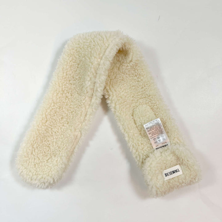 Tambere off-white teddy scarf One size 2