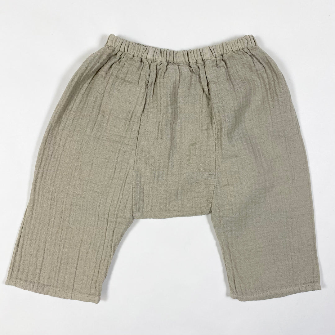 Bonton dune Sarouel muslin pants Second Season 6M