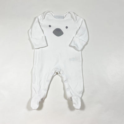 The Little White Company white bear pyjama NB 1