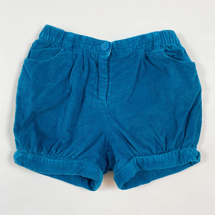 Jacadi turquoise corduroy shorts 23M 1