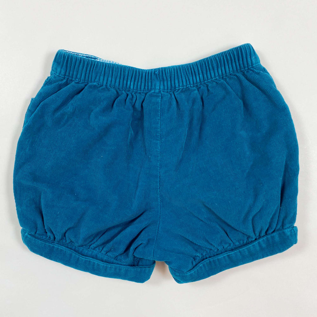 Jacadi turquoise corduroy shorts 23M 2