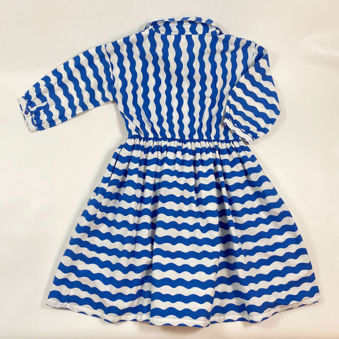 Hello Simone blue long-sleeved shirt dress 6Y 3