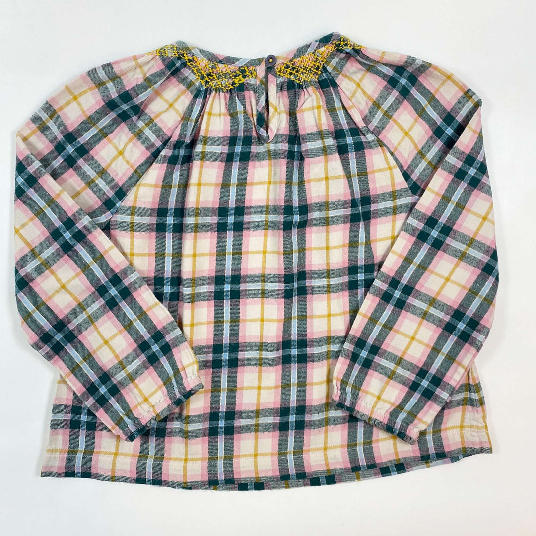 Mini Boden checked blouse 6-7Y 2