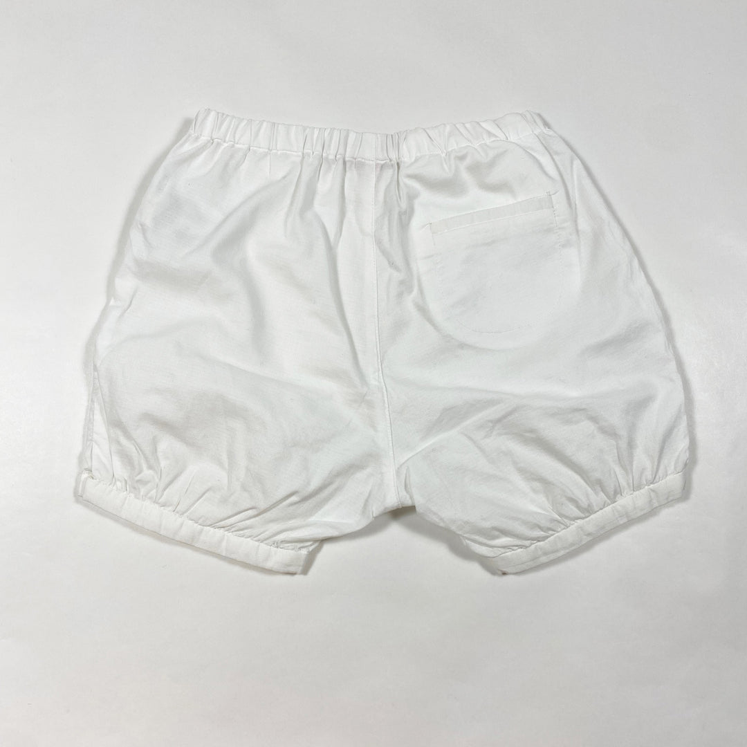 Bonpoint white shorts 18M 2