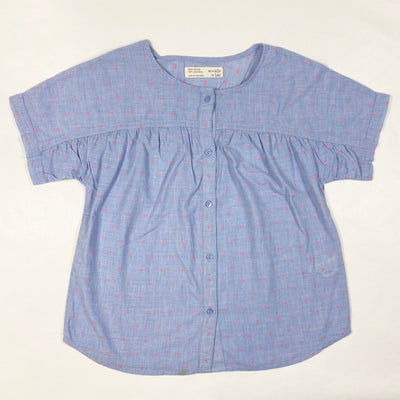 Zara blue confetti blouse 9-10Y/140 1