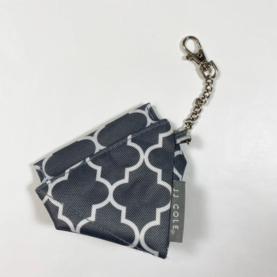 JJ Cole grey pacifier pyramid pouch One size 1