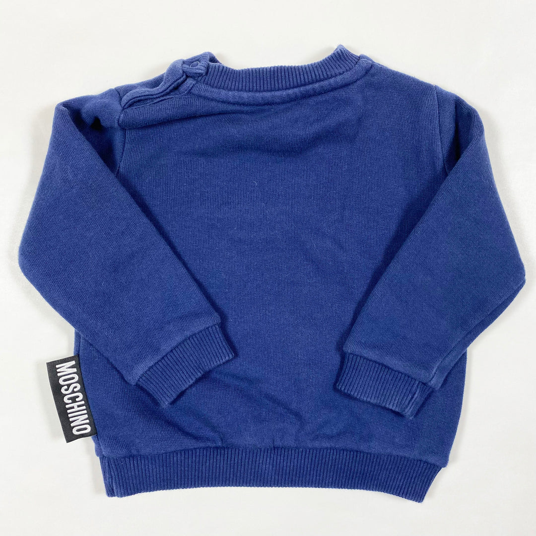 Moschino blue bear sweater 6-9M/67 3