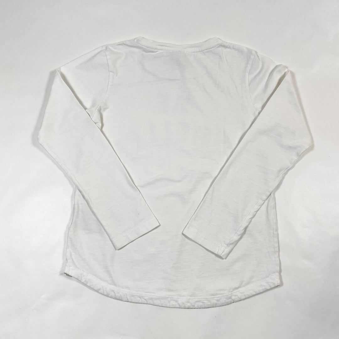 Scotch & Soda white Me R'ebelle! longsleeve T-shirt 10/140 2