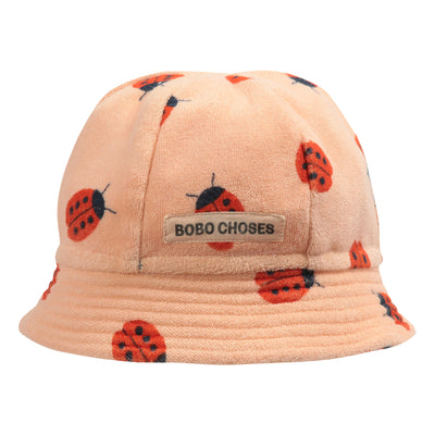 Bobo Choses orange Ladybug all over bucket hat Second Season diff. sizes 1